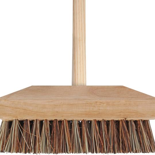 Talen Tools – Luiwagen – Schrobbezem – Union – 22 cm – Houten steel – 140 cm