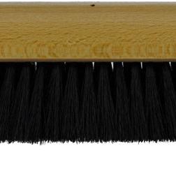 Zaalveger zwart 40 cm