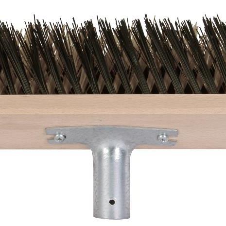 X-bezem binnen zachte kunststof haren 40cm