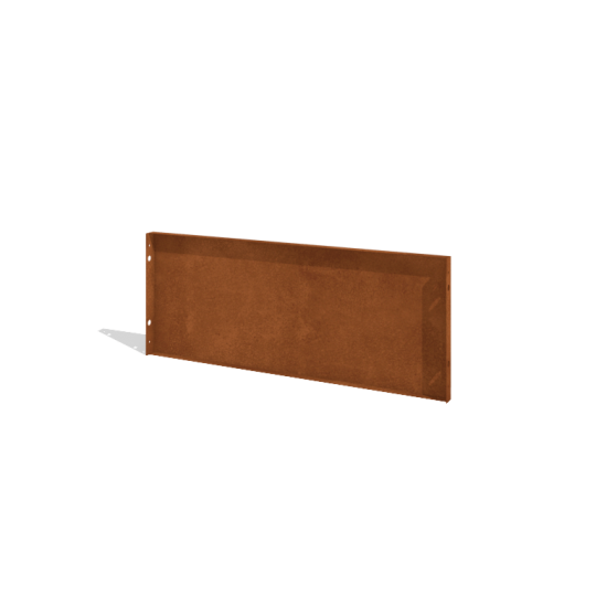 Cortenstaal schutting H paneel 120 x 47,5 cm