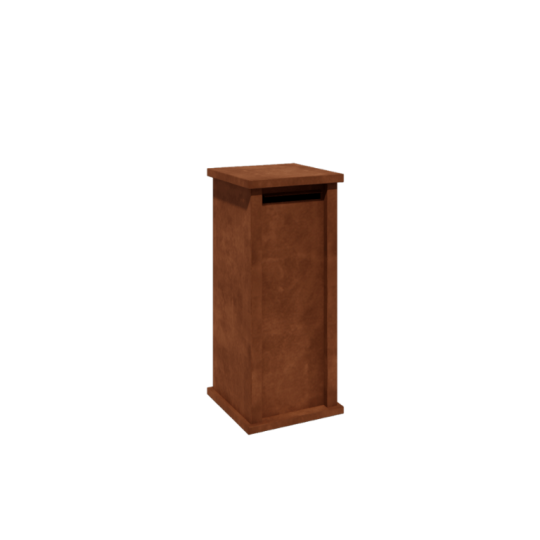 Cortenstaal brievenbus Arizona Type S