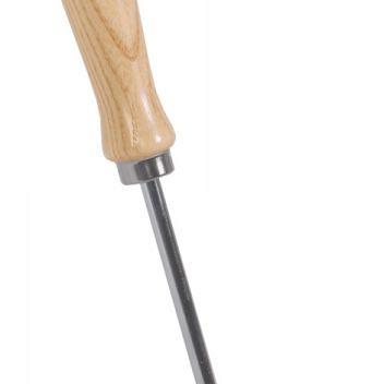 Talen Tools – Handharkje – 5 tanden – Verzinkt staal – Essenhouten handvat