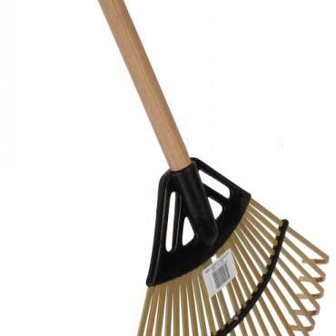 Talen Tools – Gazonhark – Bamboe – Essenhouten steel – 140 cm