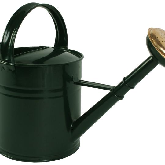 Gieter 5l metaal groen