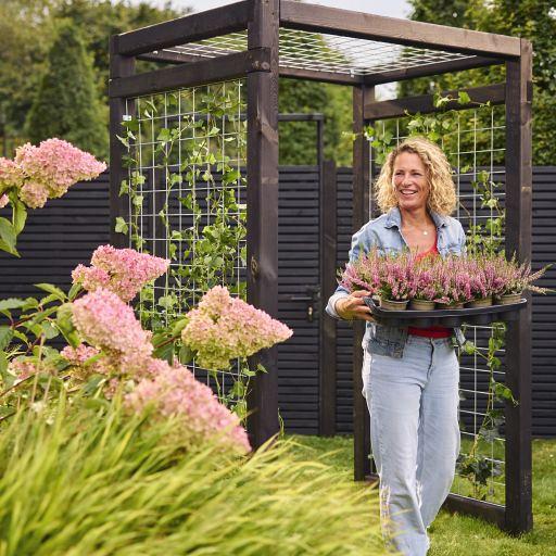 Gaaspaneel met maas 15 x 15 cm stekloos, verzinkte draad, 75 x 180 cm.