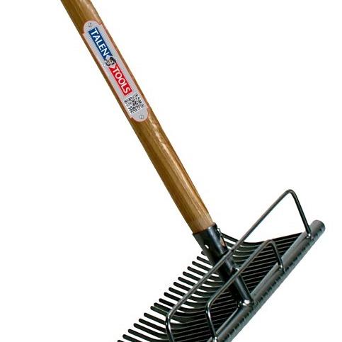 Talen Tools – Grashark – Verzinkt – 60 cm – Essenhouten steel – 160 cm