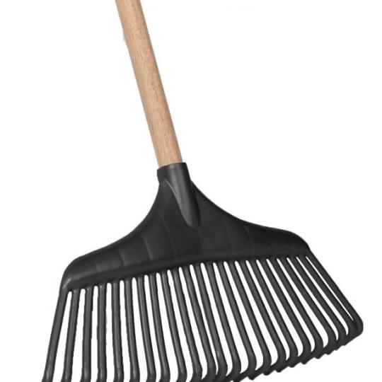 Talen Tools – Bladhark – Kunststof – Tauari houten steel – 120 cm - Actie