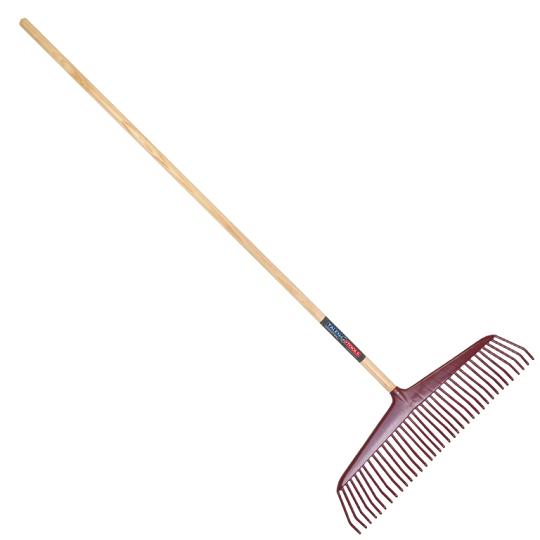 Talen Tools – Bladhark – Kunststof – 67 cm – Extra breed – Essenhouten steel – 150 cm