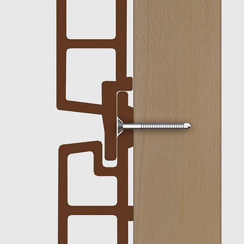 WPC WEO60 Gardenwall Teak – gevelplank 3,3x17x390 cm (wb 140 mm) FSC 100%