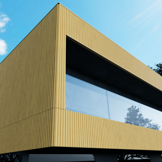 WPC WEO60 Gardenwall Cedar – gevel- en tuinscherm plank 3,3x17x390 cm (wb 140 mm) FSC 100%