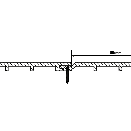 WPC WEO Essential Teak – Gevel- en Tuinscherm Plank 1,5x17,3x290 cm (wb 153 mm) FSC 100%