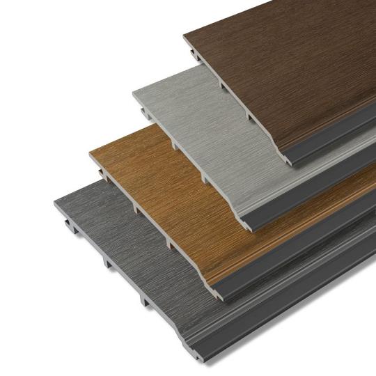 WPC WEO Essential Teak – Gevel- en Tuinscherm Plank 1,5x17,3x290 cm (wb 153 mm) FSC 100%