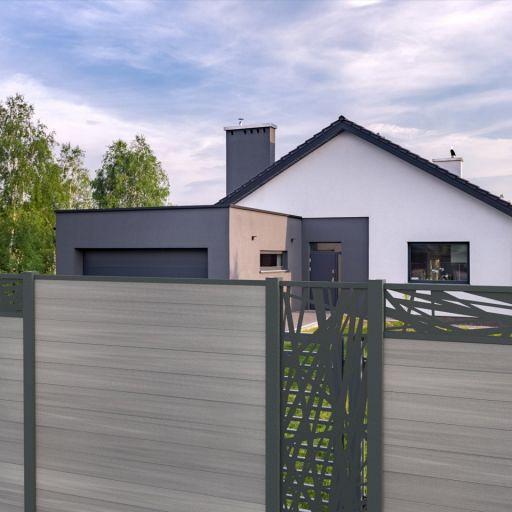 WPC Premium Fence Board Light Grey – Tuinscherm Plank 21 × 160 mm (wb 150 mm) L-178 cm FSC® 100%