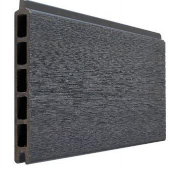 WPC Premium Fence Board Dark Grey – Tuinscherm Plank 21 × 310 mm (wb 300 mm) L-178 cm FSC® 100%