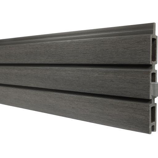 WPC Fence Board Modern Dark Grey – Tuinscherm Plank 21 × 160 mm (wb 150 mm) L-178 cm FSC® 100%