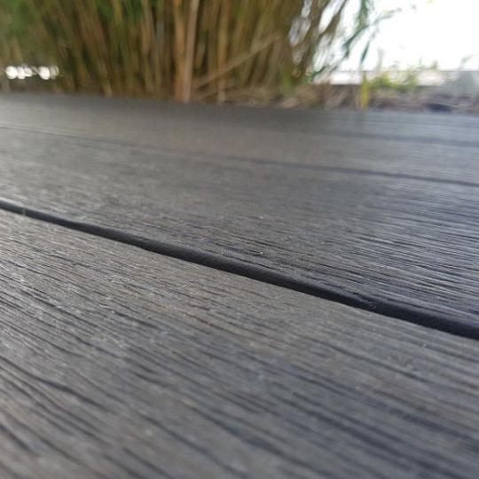 WPC 2,25x21x400 cm Fiberdeck Vintage Graphite / Wengé