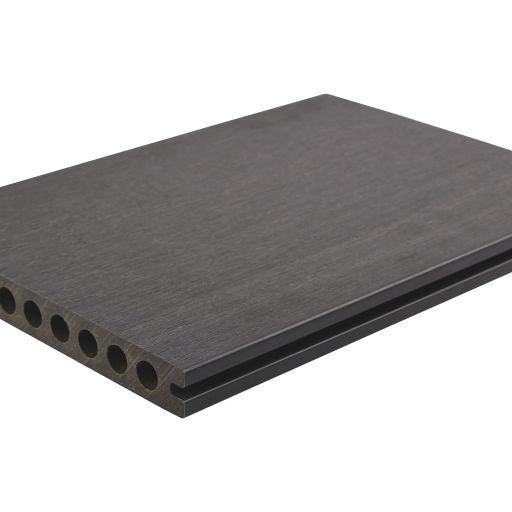 WPC 2,25×21×400 cm plank Fiberdeck Premium RHK Dark Grey FSC – duurzame kwaliteit voor elke buitenru