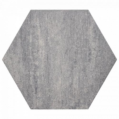 Soft Comfort Zeskant 60/52,5x30x4 cm Grezzo