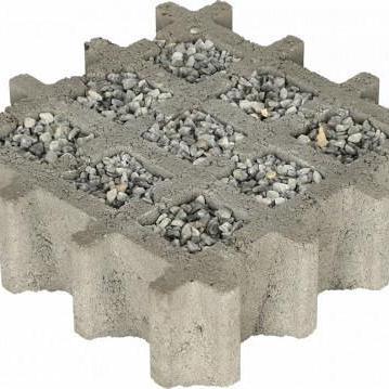 Aquadraintegel 30x30x8cm Gris