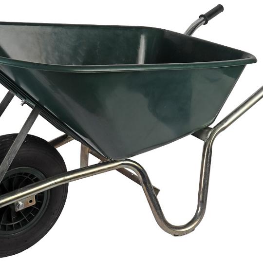 Talen Tools – Kruiwagen – Stevig kunststof – Groen – 100 liter