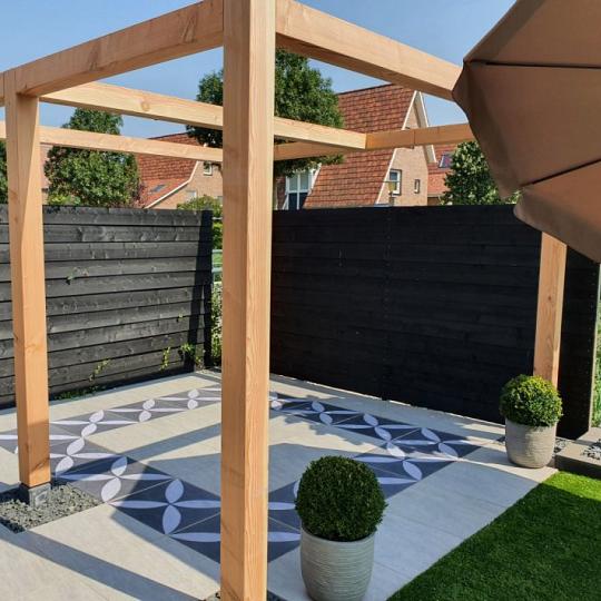 Kera Twice 60x60x4,8 cm Flower Lotus