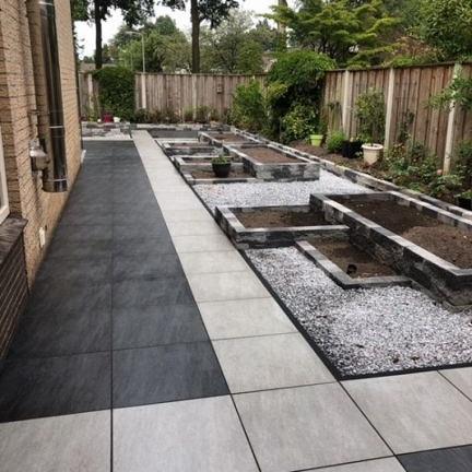 Kera Twice 60x60x4,8 cm Moonstone Grey