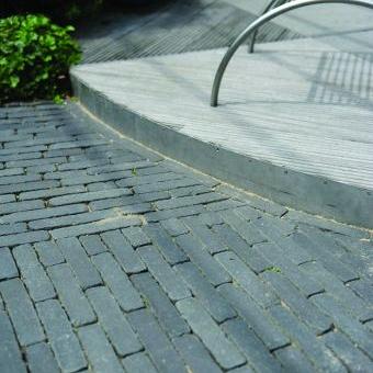 Abbeystones 20x5x7 cm Nero met deklaag