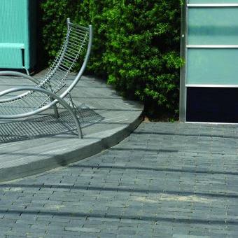 Abbeystones 20x5x7 cm Nero met deklaag