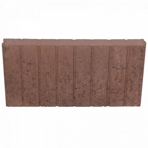 Mini Quadrobandpalissade 6x25x50 cm Bruin