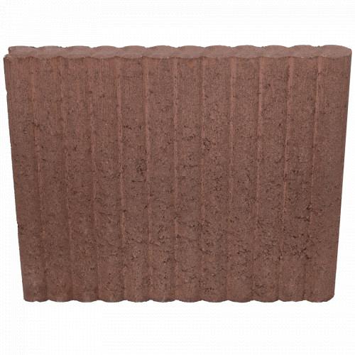 Mini Rondobandpalissade 6x40x50 cm Bruin