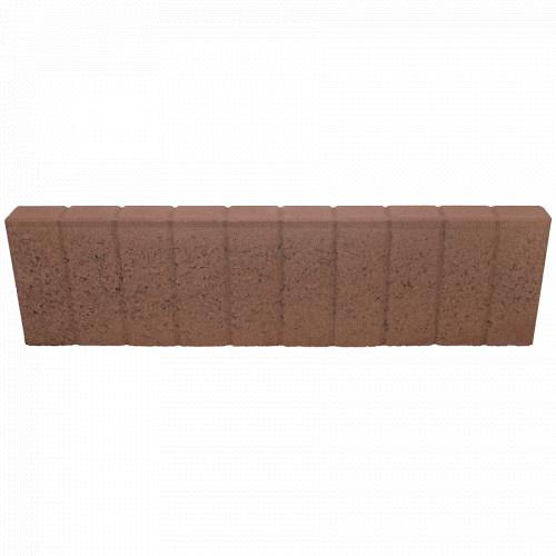 Quadrobandpalissade 8x25x100 cm Bruin
