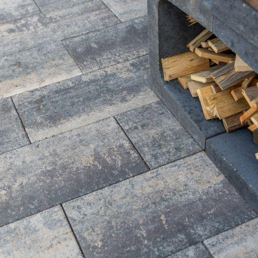 U-element 40x40x50 cm Antraciet