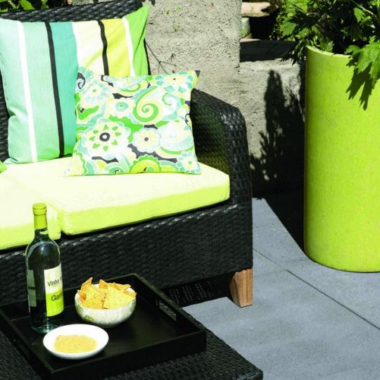 Terras+ Tegel 60x60x4 cm Dark Grey