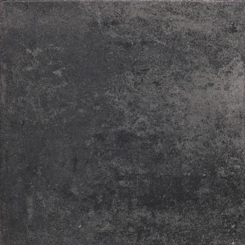 Terras+ Tegel 60x60x4 cm Grijs/Zwart