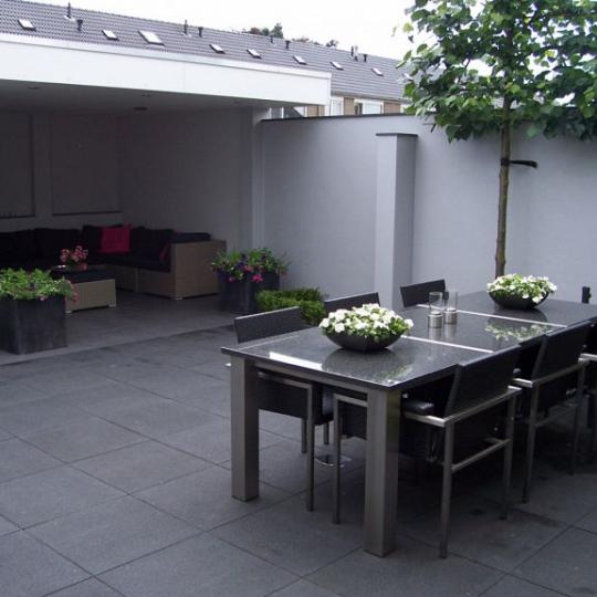 Terras+ Tegel 60x60x4 cm Nero