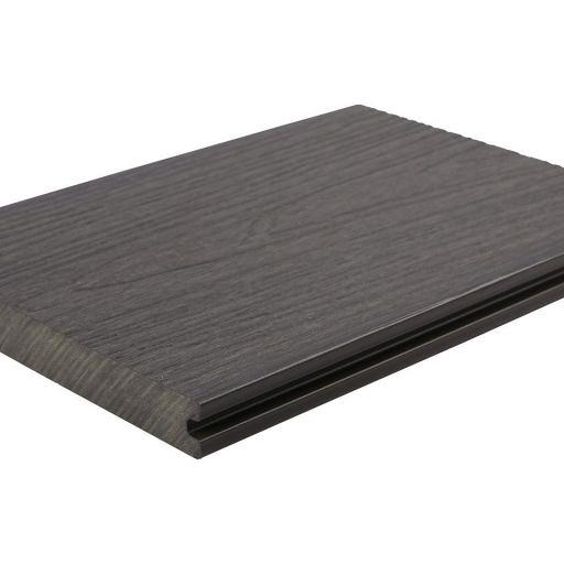 WPC 2,25×21×500 cm Fiberdeck Premium Massief Dark Grey – Duurzame kwaliteit voor een luxe uitstralin