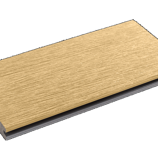 WPC 2,25 × 13,8 × 400 cm Fiberdeck Vintage Lunar Grey / Cedar – Duurzame terrasplanken met tijdloze 