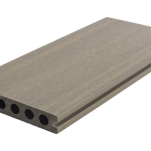 WPC 2,25x13,8x400 cm Fiberdeck Premium RHK Light Grey plank – Duurzaam en stijlvol buitenterras