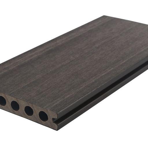 WPC 2,25x13,8x400 cm Fiberdeck Premium RHK Dark Grey plank – Duurzaam en stijlvol voor elke buitenru