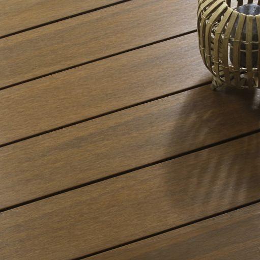 WPC 2,25x13,8x500 cm Fiberdeck Premium plank massief Teak – Duurzaam en stijlvol voor elk buitenterr