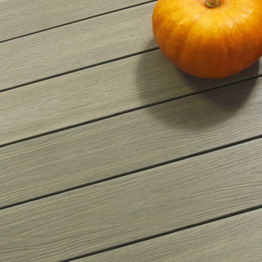 WPC 2,25x13,8x400 cm Fiberdeck Premium plank massief Light Grey – Duurzaam en stijlvol voor elk buit