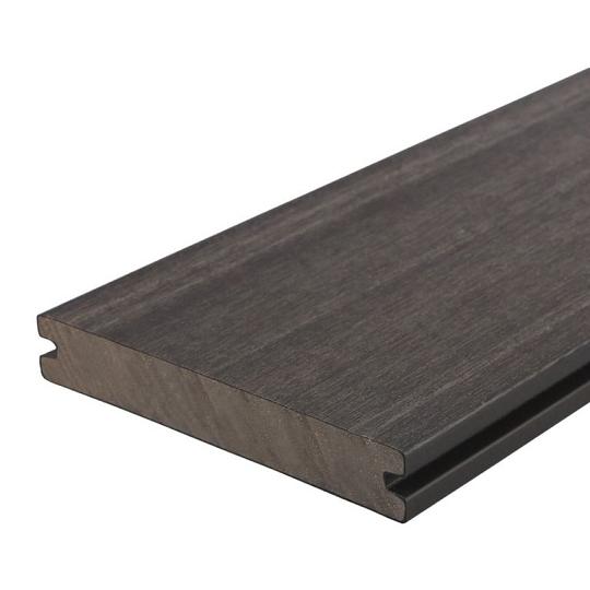 WPC 2,25x13,8x500 cm Fiberdeck Premium plank massief Dark Grey – Duurzaam en stijlvol voor elk buite