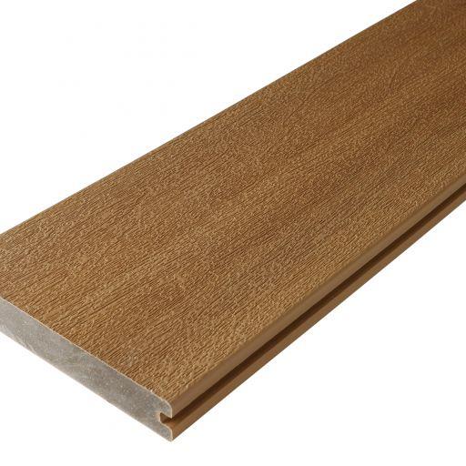 WPC 2,25x13,8x400 cm Fiberdeck Harmony Cedar plank V2 massief