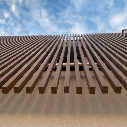 Brise soleil 4,2x6x390 cm Teak