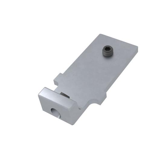 Boston Alu U-lijst start/top RAL7016 2,5x3x175 cm zonder connectoren