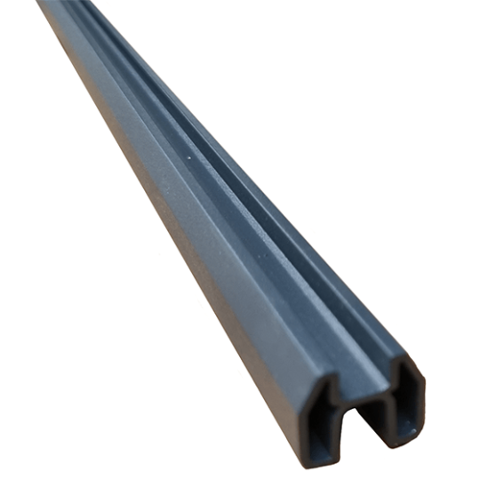 Boston alu profiel voor hpl/glas RAL7016 2,1x1,7x178 cm