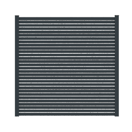 Boston alu lamel 2,1x4,5x178 cm RAL9005