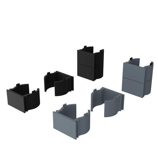 Boston alu lamel 2,1x4,5x178 cm RAL9005