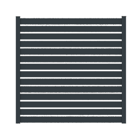 Boston alu lamel 2,1x10x178 cm RAL9005