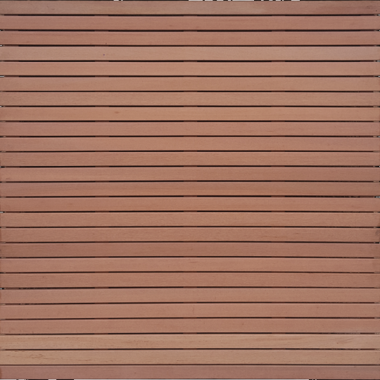 Keruing scherm 51 Rhombus 180x180cm Premium